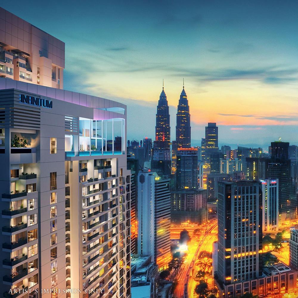 Апартаменти The Luxe Infinitum Klcc By Kl Malaysia Куала-Лумпур Екстер'єр фото